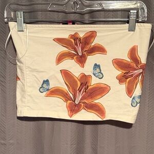 Edikted Floral Tube Top